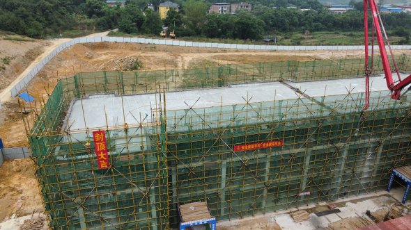 工程捷报 | 南宁国际铁路港项目安置小区配套幼儿园项目正式完成主体